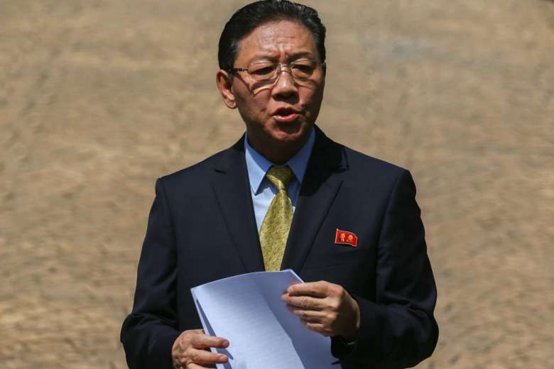 Đại sứ Triều Tiên Kang Chol ở Kuala Lumpur.