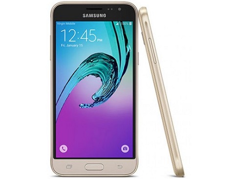 Samsung Galaxy J3 LTE (3,29 triệu đồng). Đây cũng là một chiếc smartphone được trang bị kết nối 4G tốc độ cao. Máy sở hữu thiết kế quen thuộc của Samsung cho các dòng điện thoại phổ thông với các góc cạnh được bo tròn mềm mại. Màn hình có kích thước 5-inch độ phân giải HD mang lại cho bạn chất lượng hiển thị tốt. Với 1.5 GB RAM cùng con chip Spreadtrum SC7731 4 nhân 32-bit, 1.3 GHz giúp máy hoạt động khá mượt mà. Máy sở hữu bộ đôi camera có độ phân giải lần lượt là 8 MP cho camera chính cùng 5 MP cho camera phụ. J3 LTE cũng hỗ trợ nhiều tính năng chụp ảnh thông minh như chụp ảnh HDR, chụp ảnh bằng âm thanh hay chụp ảnh bằng cử chỉ với camera trước.