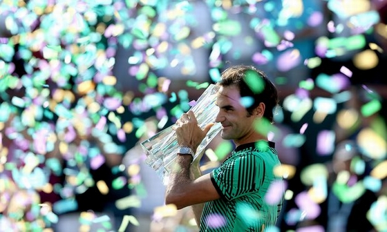 Hạ gục Wawrinka, Federer vô địch Indian Wells