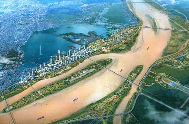 Viện thiết kế Trung Quốc tham gia lập quy hoạch bờ sông Hồng
