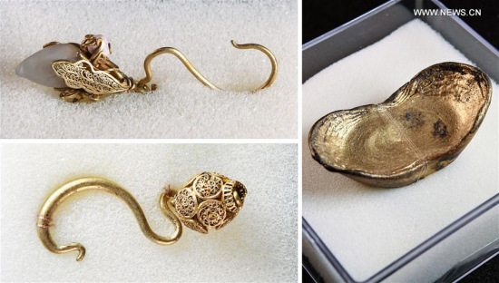 Các nhà khảo cổ đã tìm thấy hơn 10.000 món đồ bằng vàng, bạc trong kho báu huyền thoại.