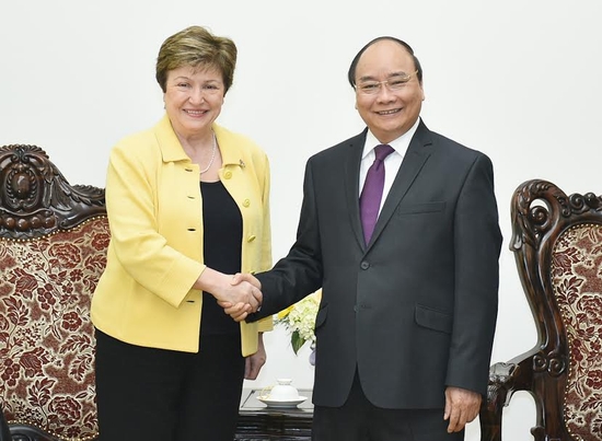 Thủ tướng Nguyễn Xuân Phúc tiếp Tân Tổng Giám đốc World Bank