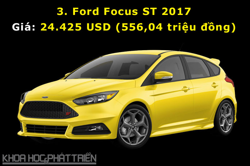3. Ford Focus ST 2017.