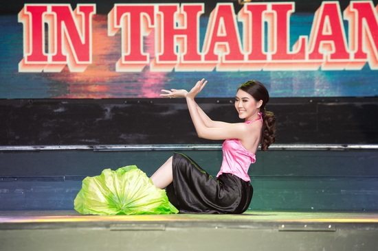Điểm nhấn đặc biệt nhất của Tường Linh là phần thi tài năng, cô chọn ca khúc “Quê Hương” làm nhạc nền cho bài múa ngợi ca quê nhà.