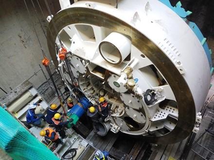“Đột kích” nơi lắp ráp robot đào hầm khổng lồ ở TPHCM  ảnh 6