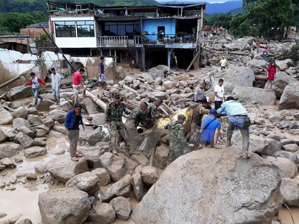 200 người thiệt mạng trong vụ lở đất kinh hoàng ở Colombia