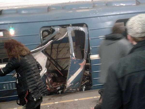 Nổ tại ga tàu điện ngầm St Peterburg: Ít nhất 10 người thiệt mạng