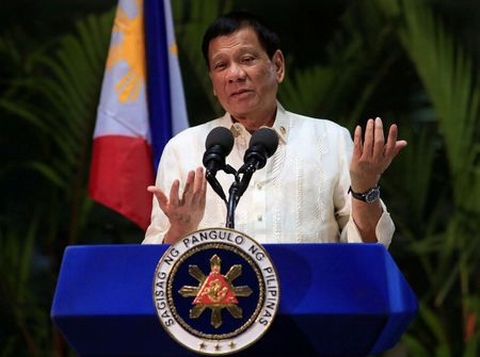  Tổng thống Philippine Rodrigo Duterte