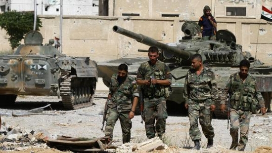 Bị hỏa lực vây tứ bề, quân Assad phản công lật ngược thế trận