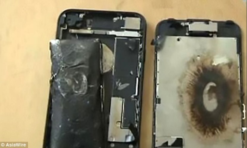 Lỗi pin, iPhone 7 lại phát nổ tại Trung Quốc
