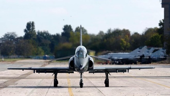 2 phi công mất tích trong vụ rơi máy bay quân sự tại Serbia