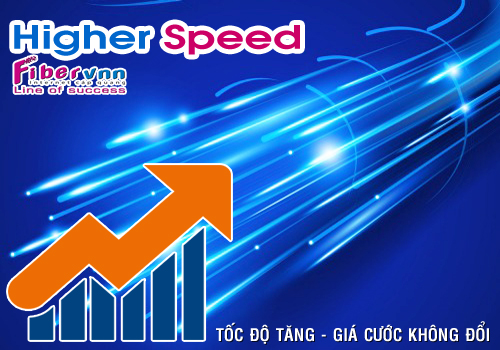 VNPT Hà Nội: Tăng tốc độ các gói cước Internet FiberVNN