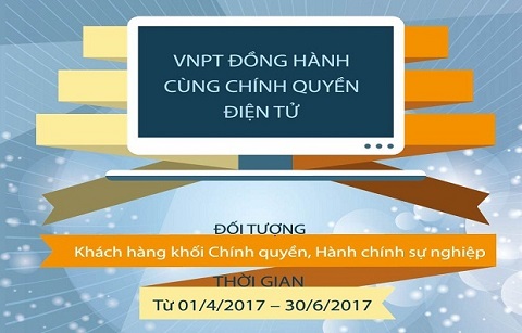 VNPT đồng hành cùng chính quyền điện tử