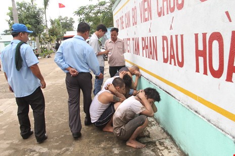 Học sinh cai nghiện tại Đồng Nai 