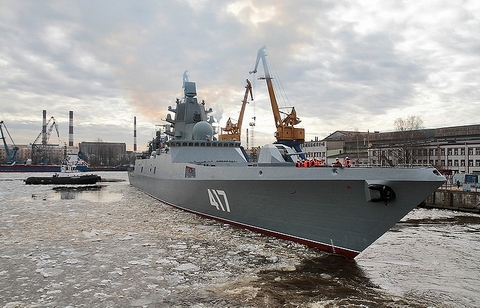 Nga thử nghiệm tàu khu trục mạnh nhất thế giới