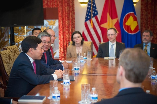 Các Trợ lý Nghị sỹ Hoa Kỳ khẳng định sự ủng hộ của lưỡng Đảng coi trọng quan hệ Đối tác toàn diện với Việt Nam