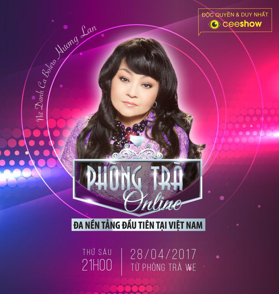 Nữ danh ca Bolero Hương Lan hát ca khúc 'gây sốt' về mẹ tại phòng trà online CeeShow