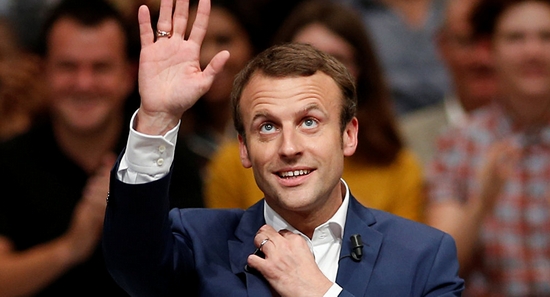 Vẻ đẹp &quot;soái ca&quot; của ứng cử viên tổng thống Pháp sáng giá nhất