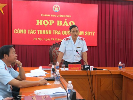 Ông Ngô Văn Khánh - Phó Tổng Thanh tra Chính phủ