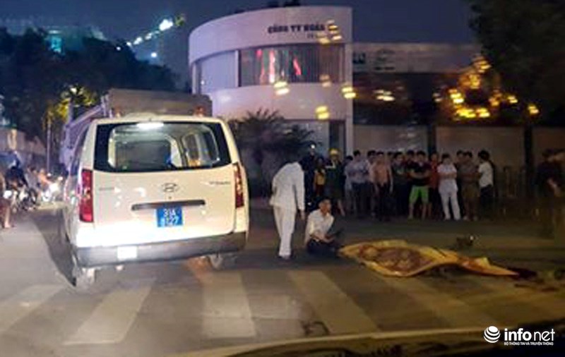 Cô gái trẻ chết thảm dưới gầm xe tải cạnh tòa nhà cao thứ 2 Hà Nội