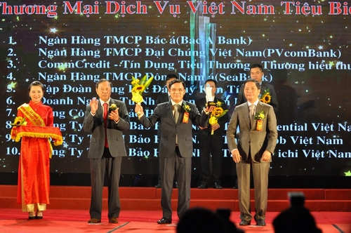 SeABank lần thứ 6 được trao tặng giải thưởng &quot;Thương mại dịch vụ Việt Nam&quot;