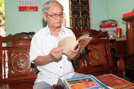 Cựu chiến binh Nguyễn Xuân Lực. 