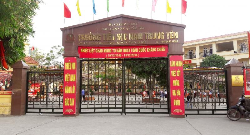 Nguyên Hiệu phó trường tiểu học Nam Trung Yên nhận công tác mới