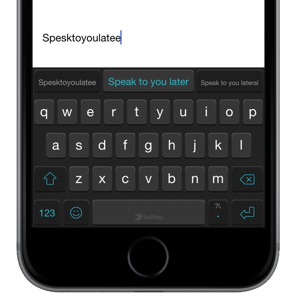 Hệ thống bàn phím SwiftKey (miễn phí): Từ năm 2014, Apple đã cho phép ứng dụng bàn phím của bên thứ 3 thay thế bàn phím mặc định và SwiftKey là lựa chọn mà những người dùng Android ưa thích. Ứng dụng này sử dụng công nghệ trí tuệ nhân tạo như đoán và gõ từ chính xác.