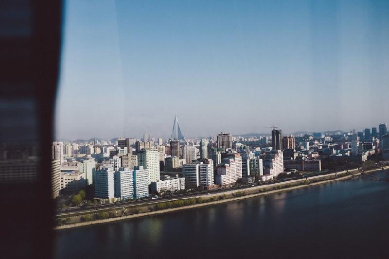 Thủ đô của Bình Nhưỡng không thiếu các tòa nhà cao tầng.