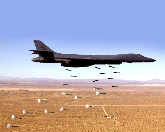 Mỹ thường xuyên tung B-1B đi uy hiếp Triều Tiên