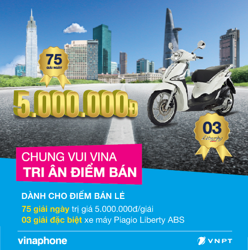 VNPT VinaPhone tri ân điểm bán hàng trên toàn quốc