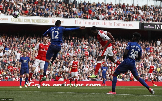 Welbeck ấn định chiến thắng 2-0 cho Arsenal