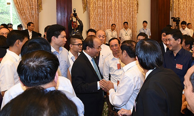 Thủ tướng gặp gỡ các doanh nghiệp trong năm 2016