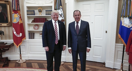 Tổng thống Trump đón tiếp Ngoại trưởng Nga Lavrov tại Nhà Trắng