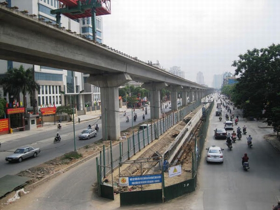 Hà Nội đề nghị vay vốn ưu đãi làm 2 tuyến đường sắt đô thị