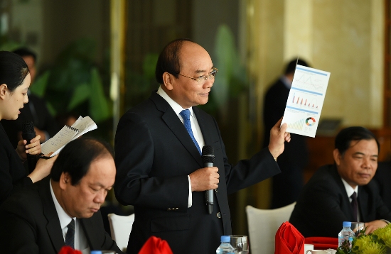 Thủ tướng Nguyễn Xuân Phúc quảng bá Việt Nam với 21 doanh nghiệp hàng đầu thế giới