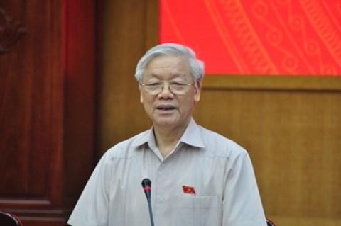 Tổng bí thư Nguyễn Phú Trọng: Xử lý ông Đinh La Thăng mới chỉ về mặt Đảng