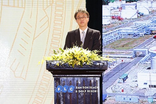 Ông Hironobu Kitagawa, Trưởng đại diện Văn phòng Xúc tiến thương mại Nhật Bản tại Hà Nội tiết lộ con số đáng chú ý: số lượng dự án đầu tư của các doanh nghiệp Nhật Bản tại Thanh Hóa đã lên đến con số 14, với tổng vốn đầu tư cao hơn cả tổng vốn đầu tư của các doanh nghiệp Nhật Bản tại thành phố Hồ Chí Minh và Hà Nội cộng lại, đứng đầu cả nước.