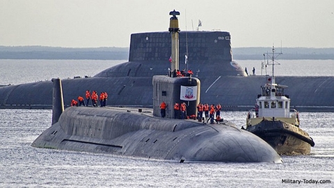 Nga hạ thủy tàu ngầm tấn công uy lực nhất thế giới