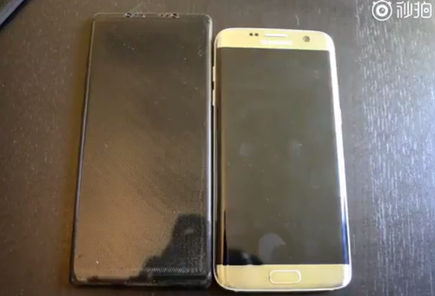 Samsung Galaxy Note 8 được tích hợp máy quét vân tay ngay trên màn hình chính