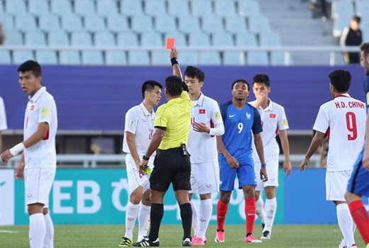 U20 Việt Nam thua thảm 0-4 trước U20 Pháp