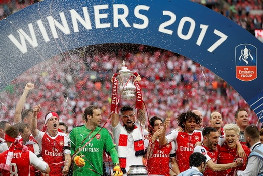 Arsenal vô địch FA Cup: Chiến thắng của lòng quả cảm
