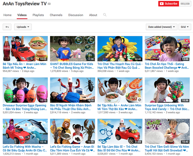 Làm video cho trẻ em: Nghề kiếm trăm triệu/tháng của Youtuber Việt