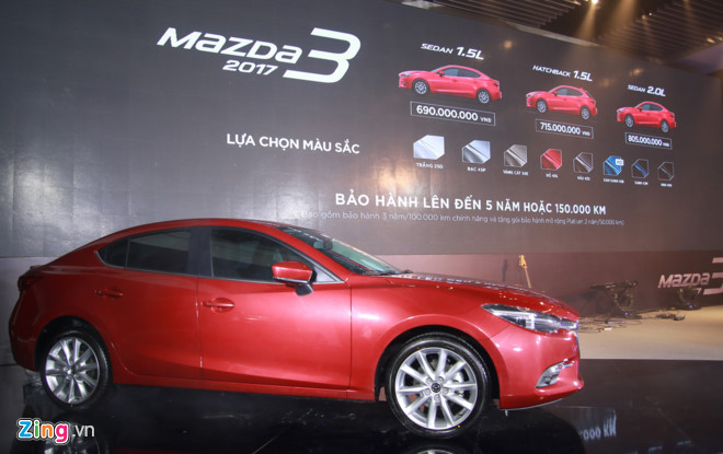 Mazda 3 thế hệ mới là một trong những mẫu xe được chờ đợi tại Việt Nam. Ảnh: 