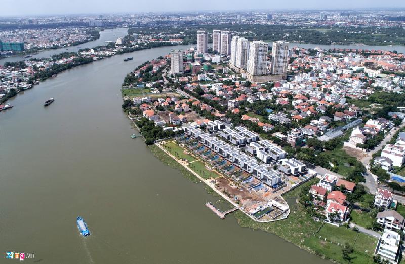 Cận cảnh dự án biệt thự trăm tỷ xây sai phép ở Sài Gòn