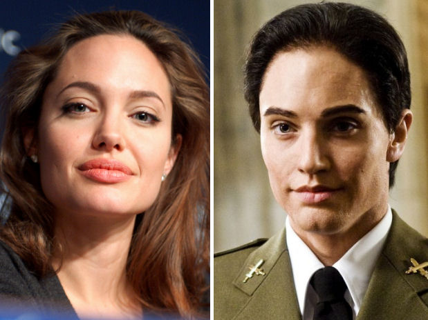 Fan chết lặng trước màn &quot;chuyển giới&quot; của Angelina Jolie