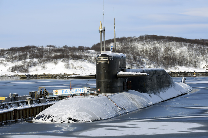 Tàu ngầm tên lửa hạt nhân chiến lược K-18 Karelia 