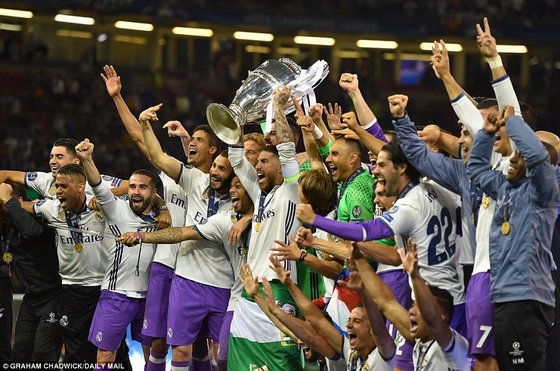Thắng đậm Juventus, Real Madrid vô địch Champions League!