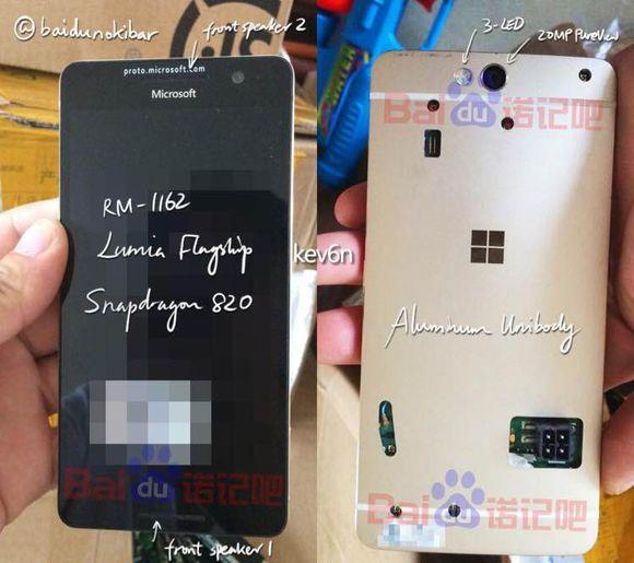 Những hình ảnh đầu tiên của Microsoft Lumia 960