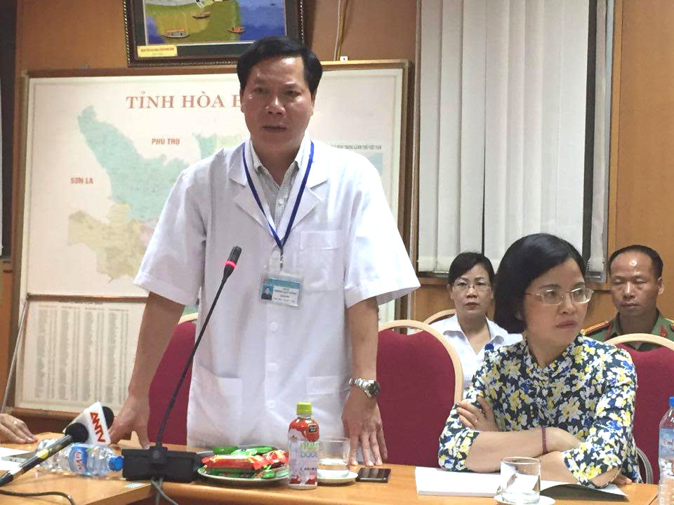 Ông Trương Quý Dương - Giám đốc Bệnh viện Đa khoa tỉnh Hòa Bình.